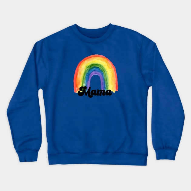 Rainbow Mama Leopard shirt, Mama Leopard Rainbow shirt, Mama rainbow shirt, Rainbow mama shirt, mom shirt rainbow Crewneck Sweatshirt by wiixyou